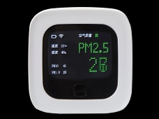Wi-Fi 温湿度PM2.5环境检测仪环境感应器检测仪 PMT1006-WT